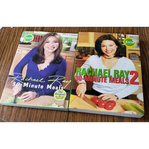 Rachael Ray 30-Minute Meals Books One and Two Lot